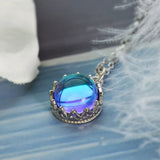 Aurora Pendant Necklace Crystal Romantic Jewelry Gift