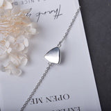 Labradorite Silver Bracelet Triangle Dainty Jewelry for Women