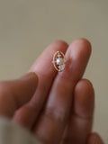 Vintage Oval Fresh Water Pearl Earrings