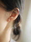 Vintage Oval Fresh Water Pearl Earrings