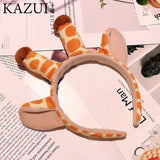 Giraffe Antlers Fur Headband, Fun and Stylish Accessory