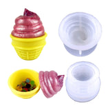 Silicone Ice Cream Bottle Storage Box Container Mold for DIY Epoxy Resin