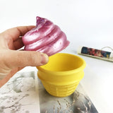 Silicone Ice Cream Bottle Storage Box Container Mold for DIY Epoxy Resin