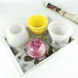 Silicone Ice Cream Bottle Storage Box Container Mold for DIY Epoxy Resin