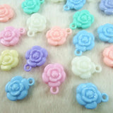 Ice Cream Flower Charm Pendant Acrylic Beads for DIY Kids Jewelry Making