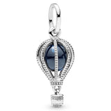 Ice Cream Cone Balloon Clutch Cocktail Pendant 925 Silver Charms