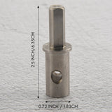 Ice Drill Adapter for 1/2 and 1/4 inch Holes
