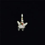 Ice Out Zircon Cartoon Pendant Necklace Men Hip Hop Charm Jewelry