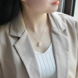 Natural Hetian Jade Pendant 925 Silver Necklace