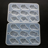 Ice Cream Mold 9 with Mirror Hand Pendant Silicone Mold