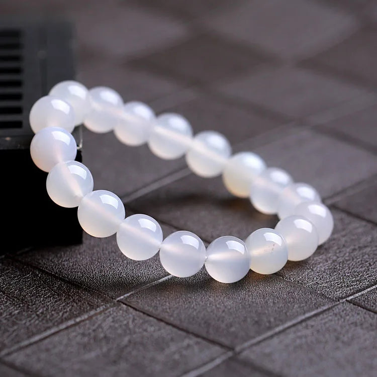 Ice Agate Bracelet - Beautiful Natural Stone Jewelry
