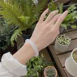 Ice Jade Pith Bracelet Antique Agate Jingle Bracelet Young