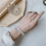 Ice Jade Pith Bracelet Antique Agate Jingle Bracelet Young