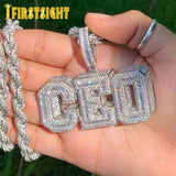 CEO Necklace Iced Out Bling CZ Men Women Hip Hop Jewelry