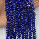 Natural Lapis Irregular Faceted Beads for Jewelry Making
