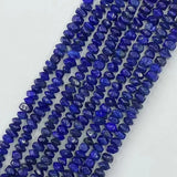 Natural Lapis Irregular Faceted Beads for Jewelry Making