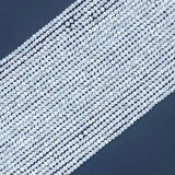 Moonstone Faceted Bead Set - 2mmx3mm, 2mmx4mm, 4mmx6mm Roundel Beads