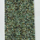 Natural Africa Turquoise Faceted Beads 2mmx3mm 2mmx4mm 4mmx6mm