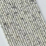 Natural Turquoise Roundel Faceted Beads 2mmx3mm - 4mmx6mm