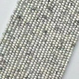 Natural Turquoise Roundel Faceted Beads 2mmx3mm - 4mmx6mm