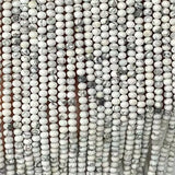 Natural Turquoise Roundel Faceted Beads 2mmx3mm - 4mmx6mm