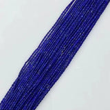 Natural Lapis Rice Beads 2mmx4mm for Jewelry Making