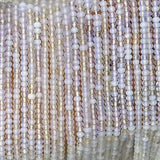 Natural Opal Roundel Faceted Beads 2mmx4mm for Jewelry Making