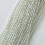 Natural Opal Roundel Faceted Beads 2mmx4mm for Jewelry Making