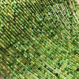 Natural Green Tourmaline 2x3mm Roundel Faceted Beads