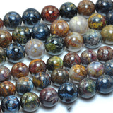 Pietersite 10mm 12mm Round Gemstone Beads for Jewelry Making