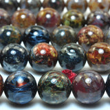 Pietersite 10mm 12mm Round Gemstone Beads for Jewelry Making