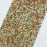 Natural Quartz Square Faceted Beads 4mmx4mm for Jewelry Making