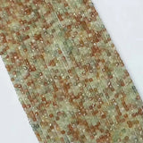 Natural Quartz Square Faceted Beads 4mmx4mm for Jewelry Making