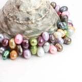 6*9 Multicolor Baroque Freshwater Pearl Beads for Jewelry Making