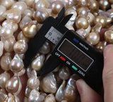 10-13mm Baroque Purple Kesi Reborn Freshwater Pearl Beads