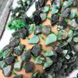 10X15mm Tear Drop Emerald Beads for Jewelry Making