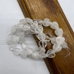 10mm Heart Gemstone Beads for Jewelry Making