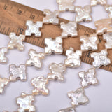 12-14mm Snow Flower Freshwater Pearl Beads Strand for Jewelry Making