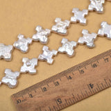 12-14mm Snow Flower Freshwater Pearl Beads Strand for Jewelry Making
