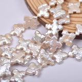 12-14mm Snow Flower Freshwater Pearl Beads Strand for Jewelry Making