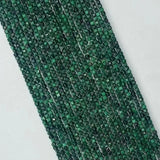 Malachite Square Faceted Beads for Jewelry Making