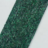 Malachite Square Faceted Beads for Jewelry Making