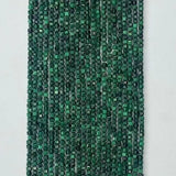 Malachite Square Faceted Beads for Jewelry Making