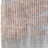 Quartz Square Faceted Beads 2.5mmx2.5mm,4mmx4mm