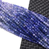 Natural 2mm 3mm 4mm Rondelle Faceted Beads for Jewelry Making