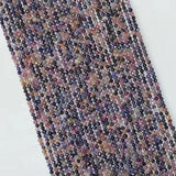 Natural 2mm 3mm 4mm Ruby & Sapphire Round Faceted Beads for Jewelry Making