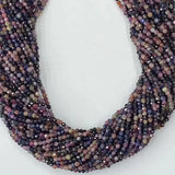 Natural 2mm 3mm 4mm Ruby & Sapphire Round Faceted Beads for Jewelry Making