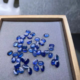 Natural Oval Egg Faceted Sapphire for Ring Making