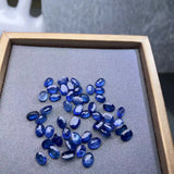 Natural Oval Egg Faceted Sapphire for Ring Making