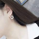3.5-4mm Freshwater Pearl 14KGP Earrings